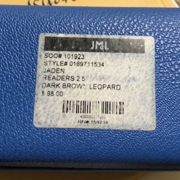 J. McLaughlin Other Jmclaughlin Reading Glasses 25 Nwt And Case